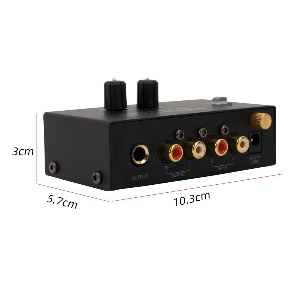Silcron Compact Professional Phono & Microphone Preamp - Image 4