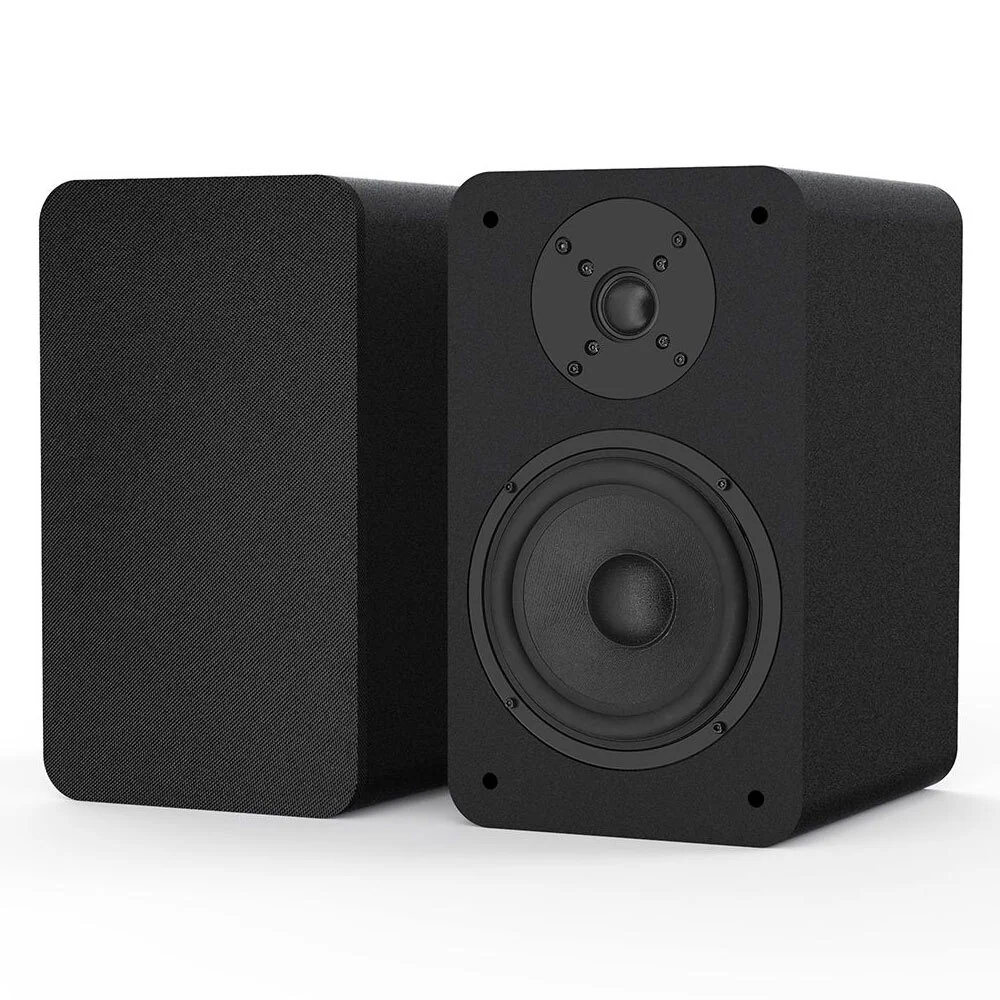 Silcron Purity 2-Way Passive Bookshelf Speakers (Black)