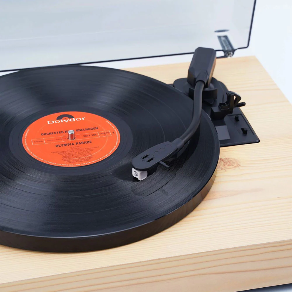 Silcron SL33-PI Encore Turntable with PC Encoding (Pine) - Image 4