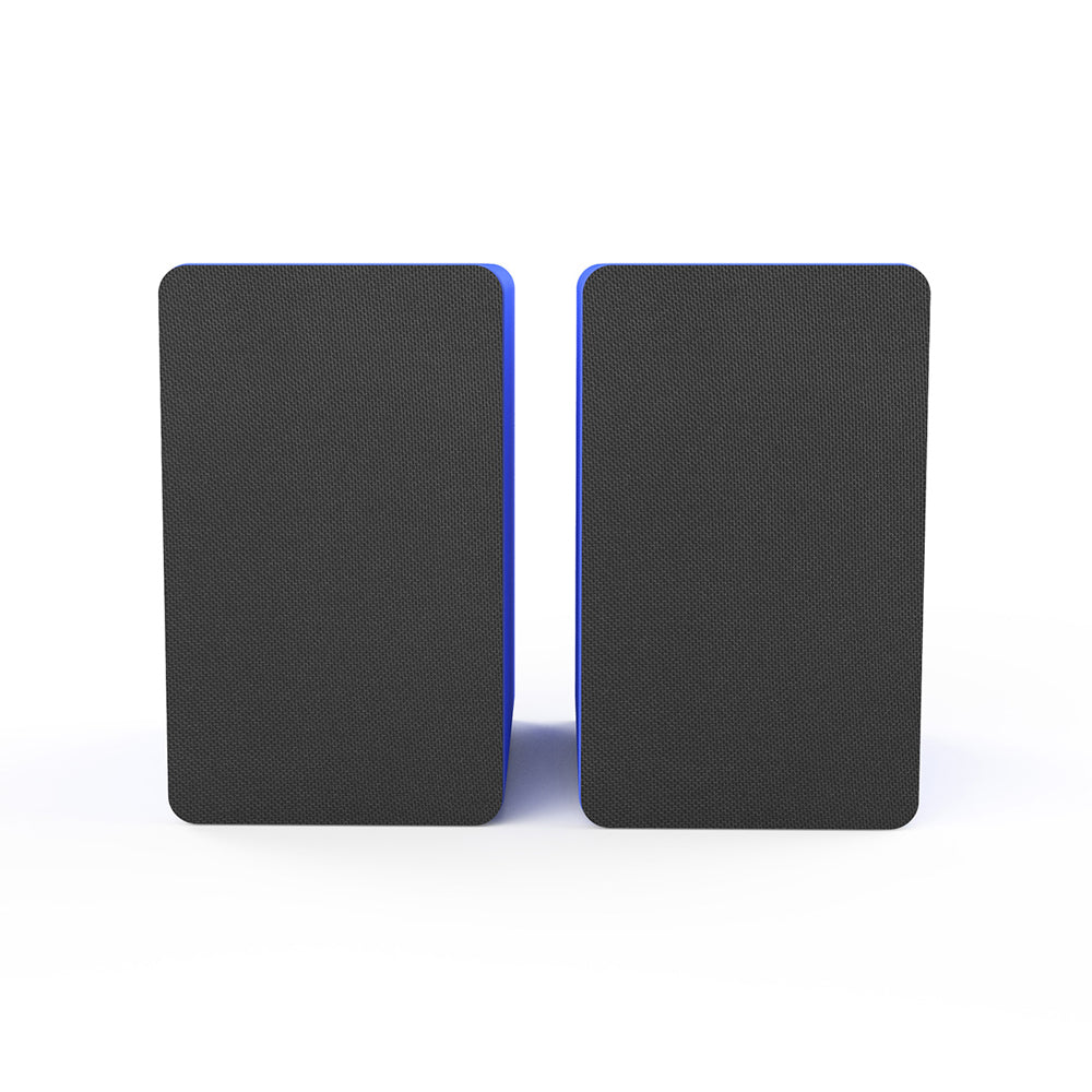 Silcron SLR05 Wireless Active Bookshelf Speakers Set with HDMI ARC - Blue - Image 3