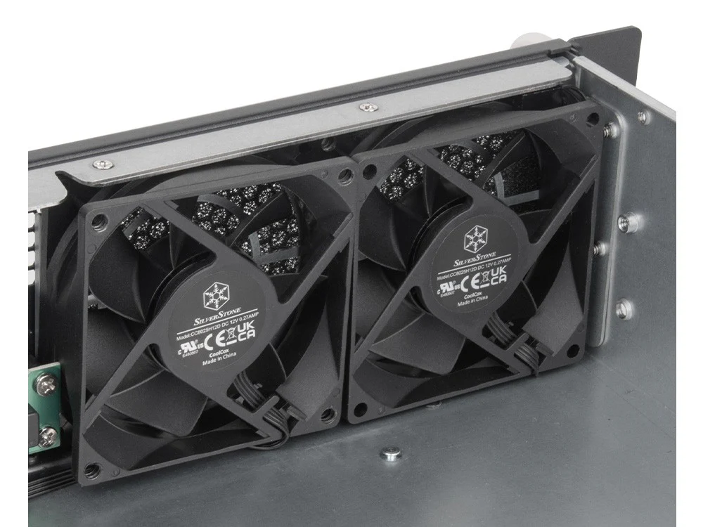 SilverStone 2U Mini Rackmount mATX Case (SST-RM23-502-MINI) - Image 4