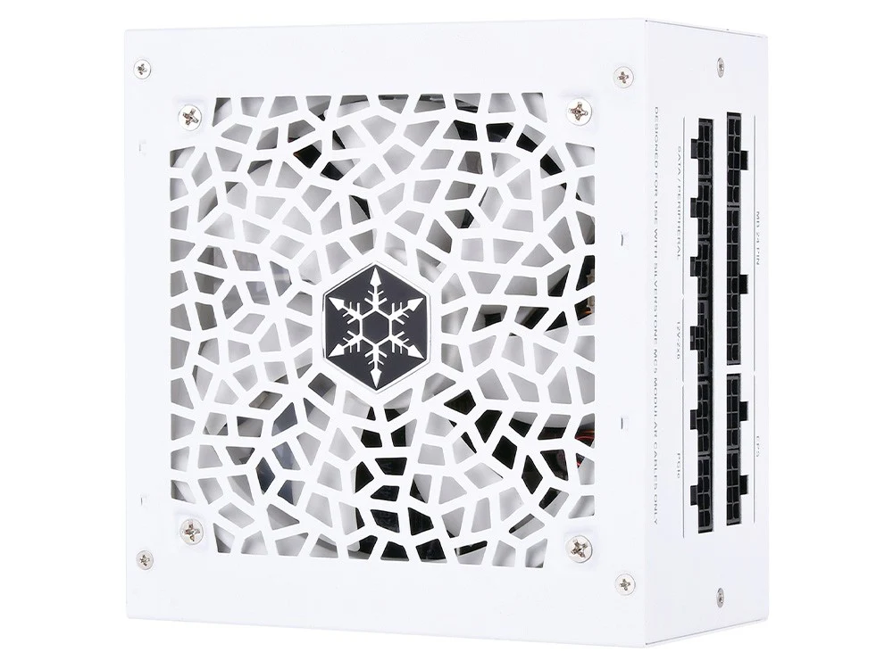 SilverStone 850W ATX 3.0 80+ Gold Power Supply (White) - Image 4