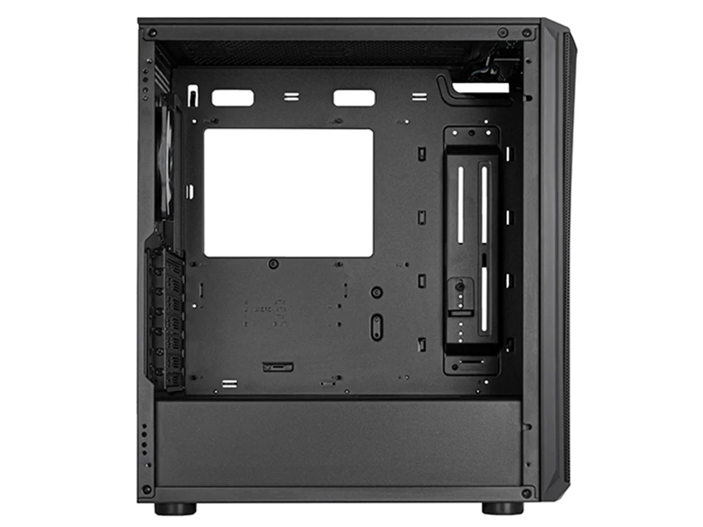 SilverStone FARA 512Z V2 Tempered Glass ATX Mid-Tower Case - Black - Image 5