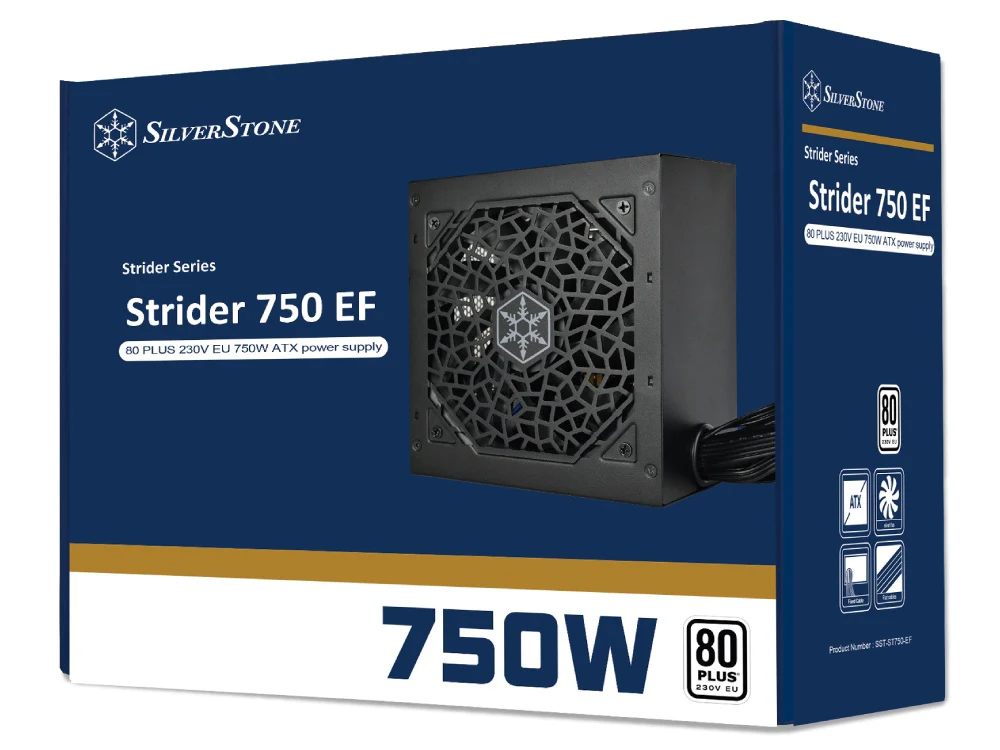 SilverStone Strider 750W 80+ Certified Power Supply - Image 10