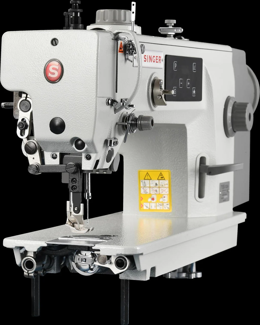 SINGER 712G E Series Direct Drive Upper and Lower Compound Feed Lockstitch Industrial Sewing Machine with Table - Image 2