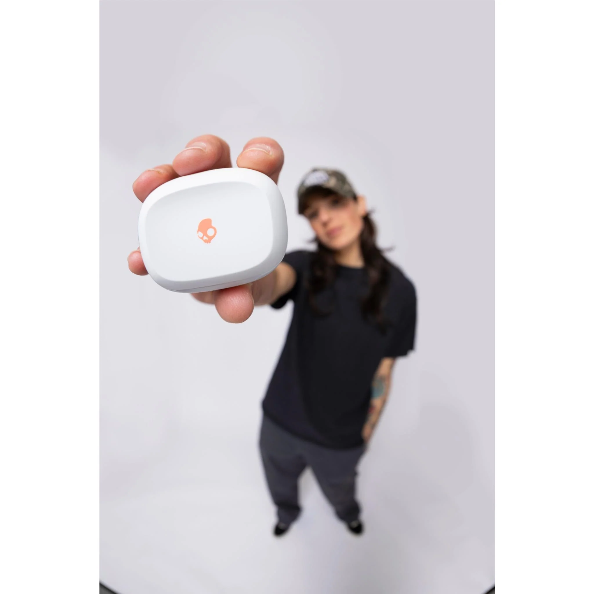 Skullcandy Smokin Buds True Wireless In-Ear Headphones (Bone Orange) - Image 7
