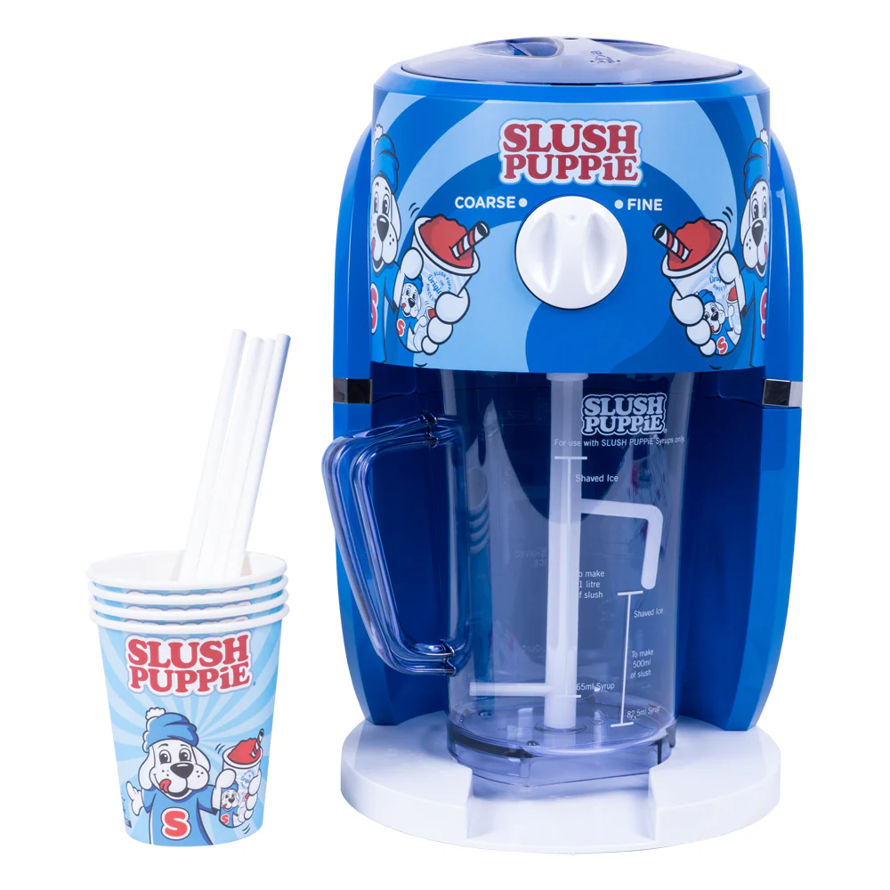 Slush Puppie Snow Cone & Slushy Drink Maker Set of 4-Pieces - Image 2