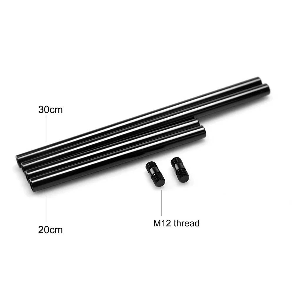 SmallRig 15mm with M12 Thread Black Aluminum Alloy Rods Combination 1659 - Image 2