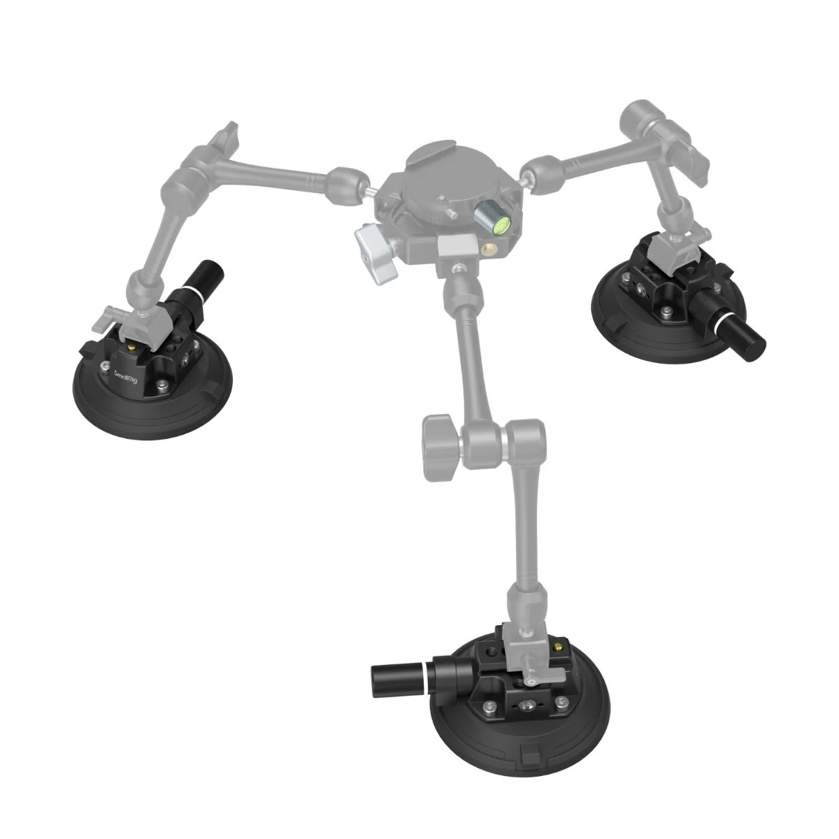SmallRig 4" Suction Cup Camera Mounting Support for Vehicle Shooting 4122C - Image 3
