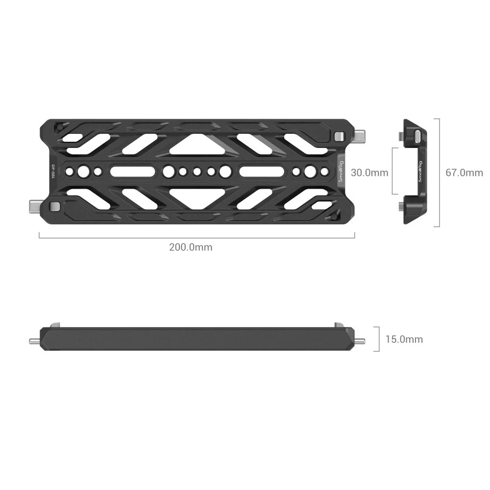 SmallRig 8' Lightweight ARRI Dovetail Plate 3770 - Image 3