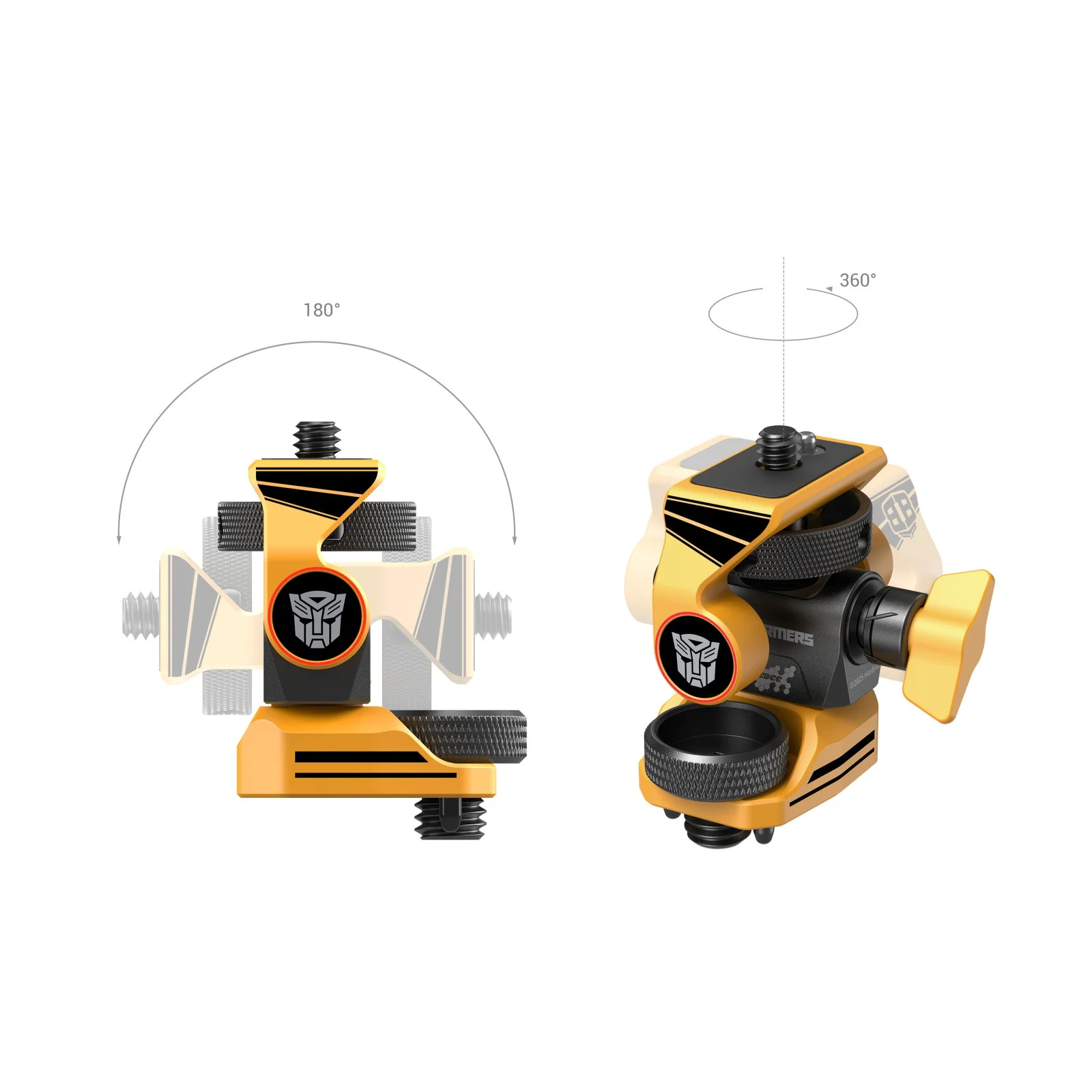 SmallRig Adjustable Monitor Support Compatible with ARRI 3/8'-16 Screws (BumbleBee Edition) 5520 - Image 5