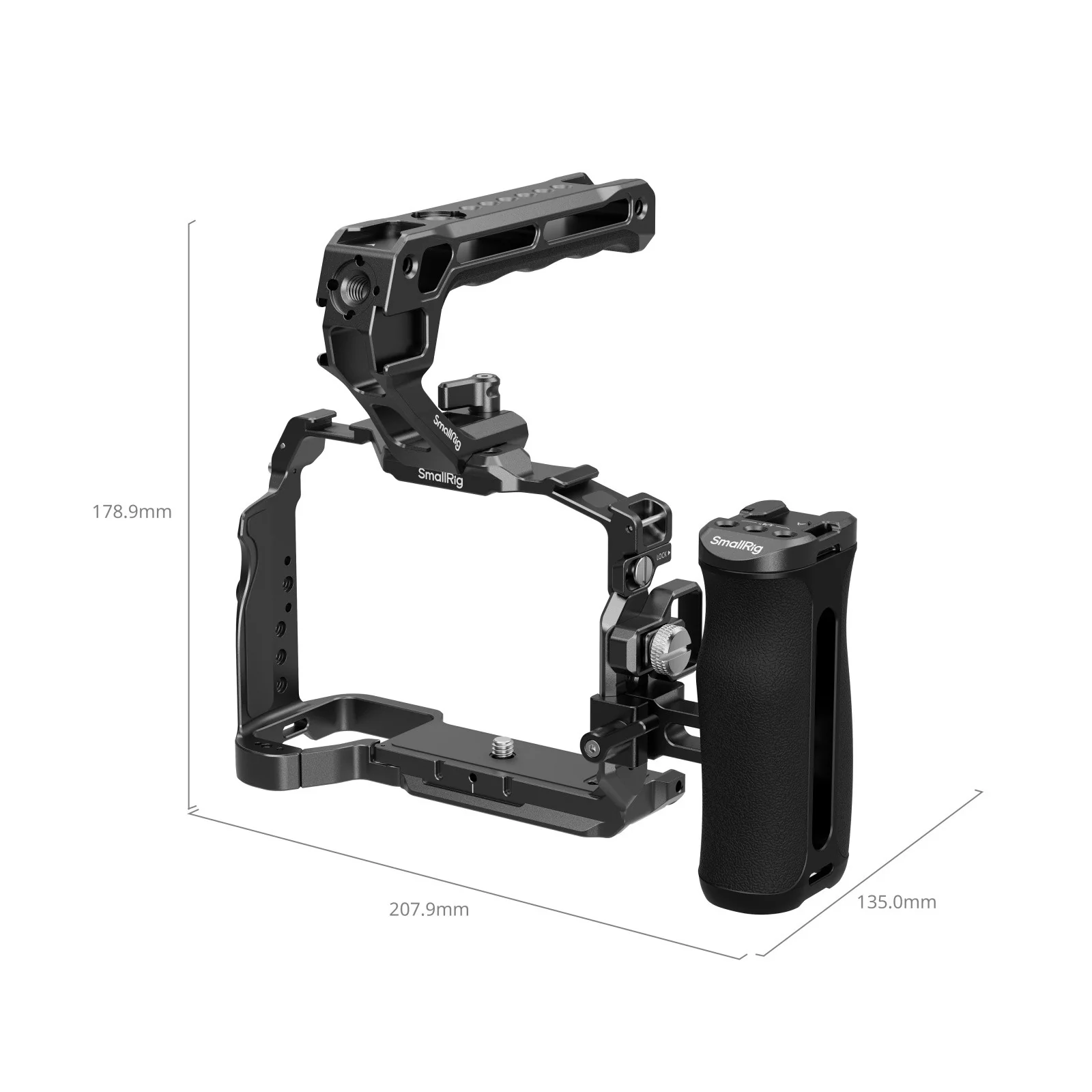 SmallRig Advanced Cage Kit for Sony Alpha 7 V / 7R V / 7 IV 6026 - Image 2