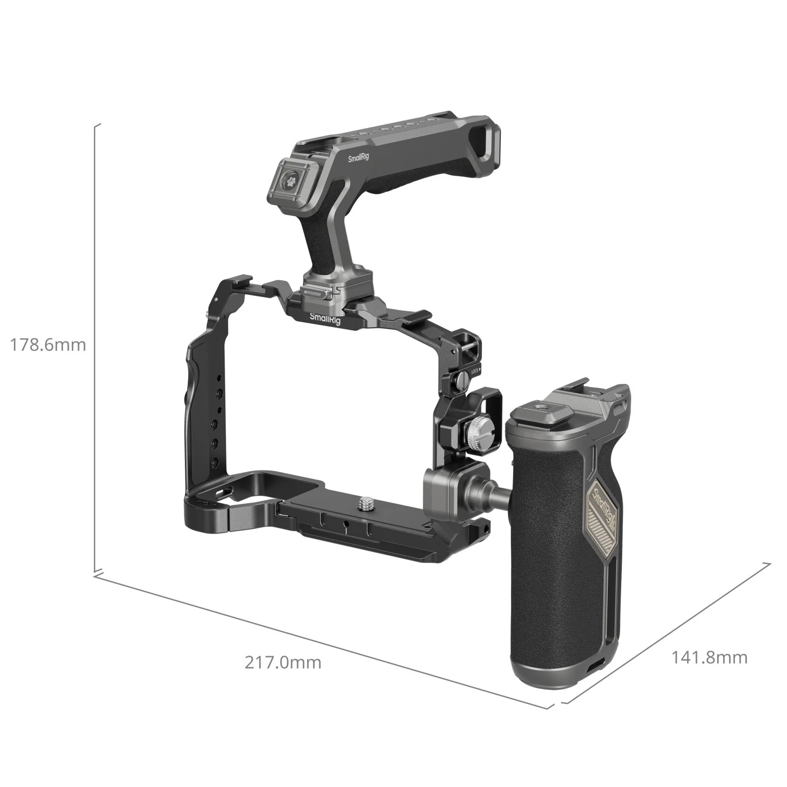 SmallRig Advanced "HawkLock" Cage Kit for Sony Alpha 7 V / 7R V / 7 IV 6028 - Image 2