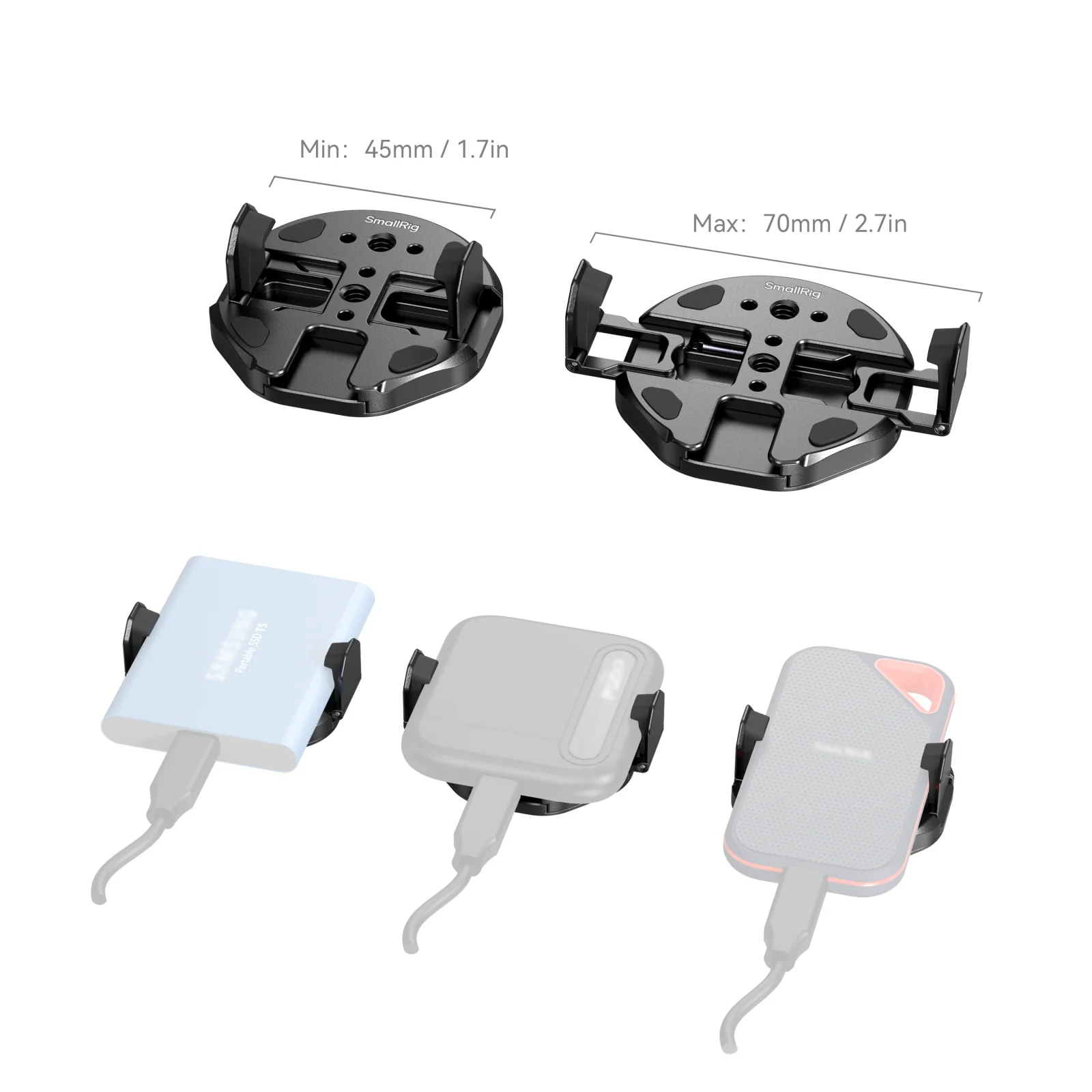 SmallRig Attachable Phone Clamp for External SSD 5157 - Image 5