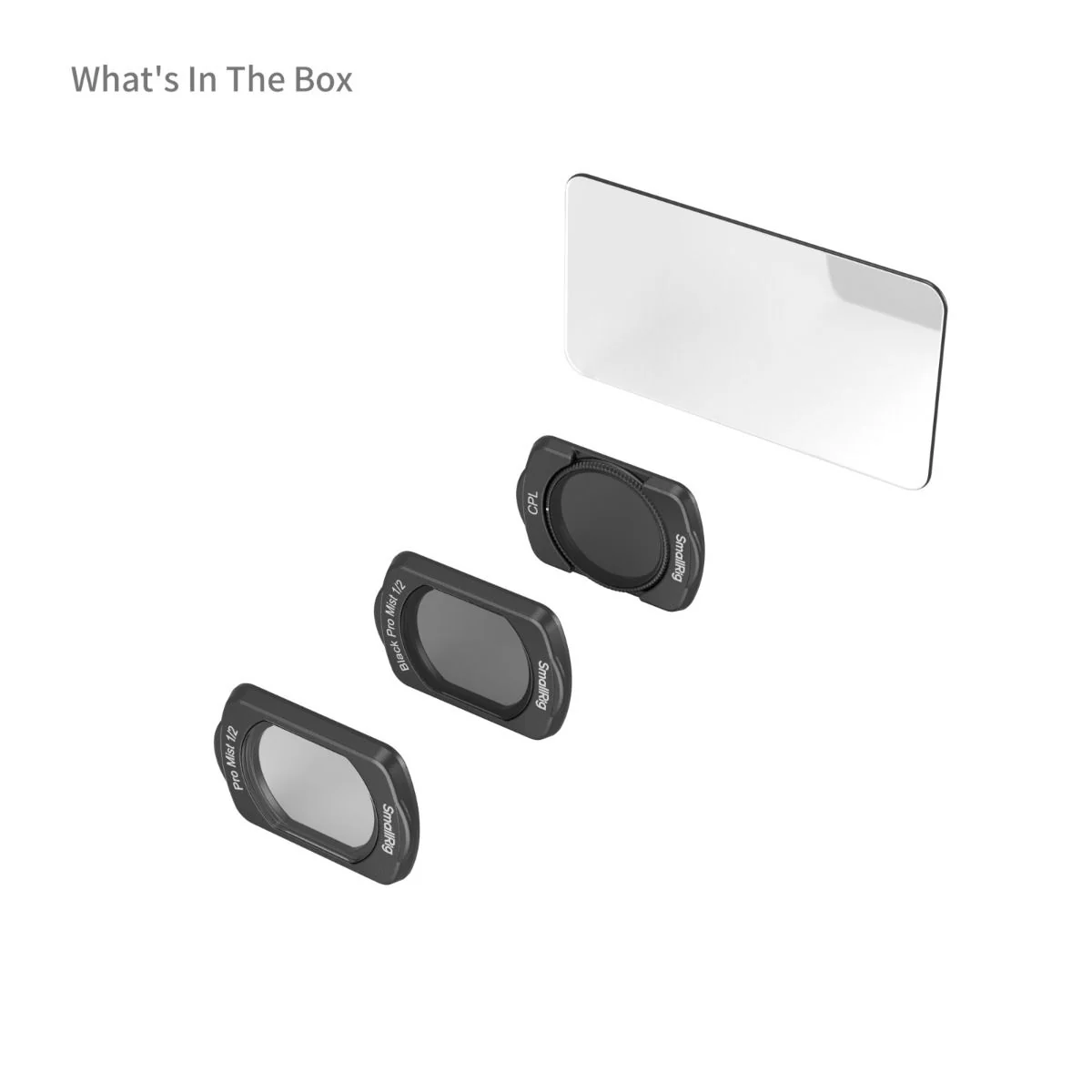 SmallRig Black / White Mist Filter & CPL Filter Set for DJI Osmo Pocket 3 4775 - Image 2