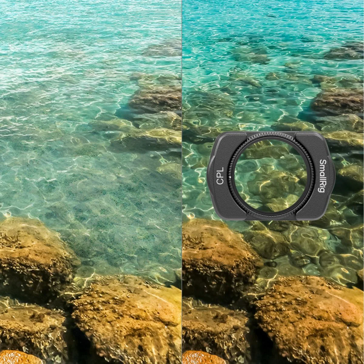 SmallRig Black / White Mist Filter & CPL Filter Set for DJI Osmo Pocket 3 4775 - Image 3