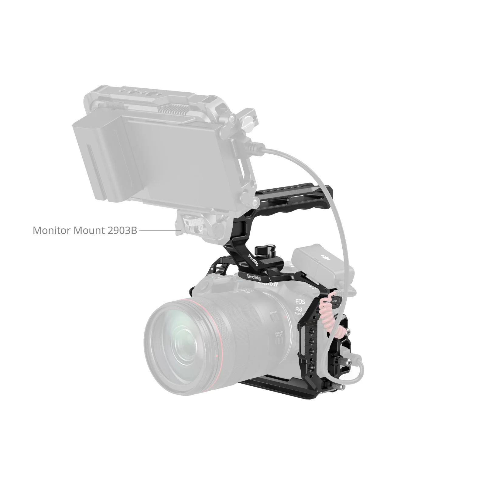 SmallRig Cage Basic Kit for Canon EOS R6 Mark III / R6 Mark II 5955 - Image 4