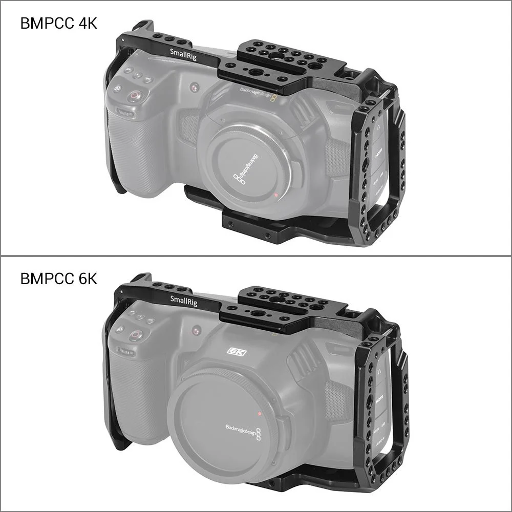 SmallRig Cage for Blackmagic Design Pocket Cinema Camera 4K & 6K 2203B - Image 8