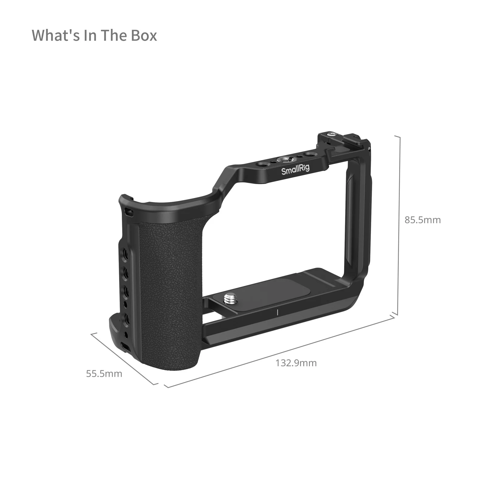 SmallRig Cage for Canon PowerShot V1 (Black) 5807 - Image 2
