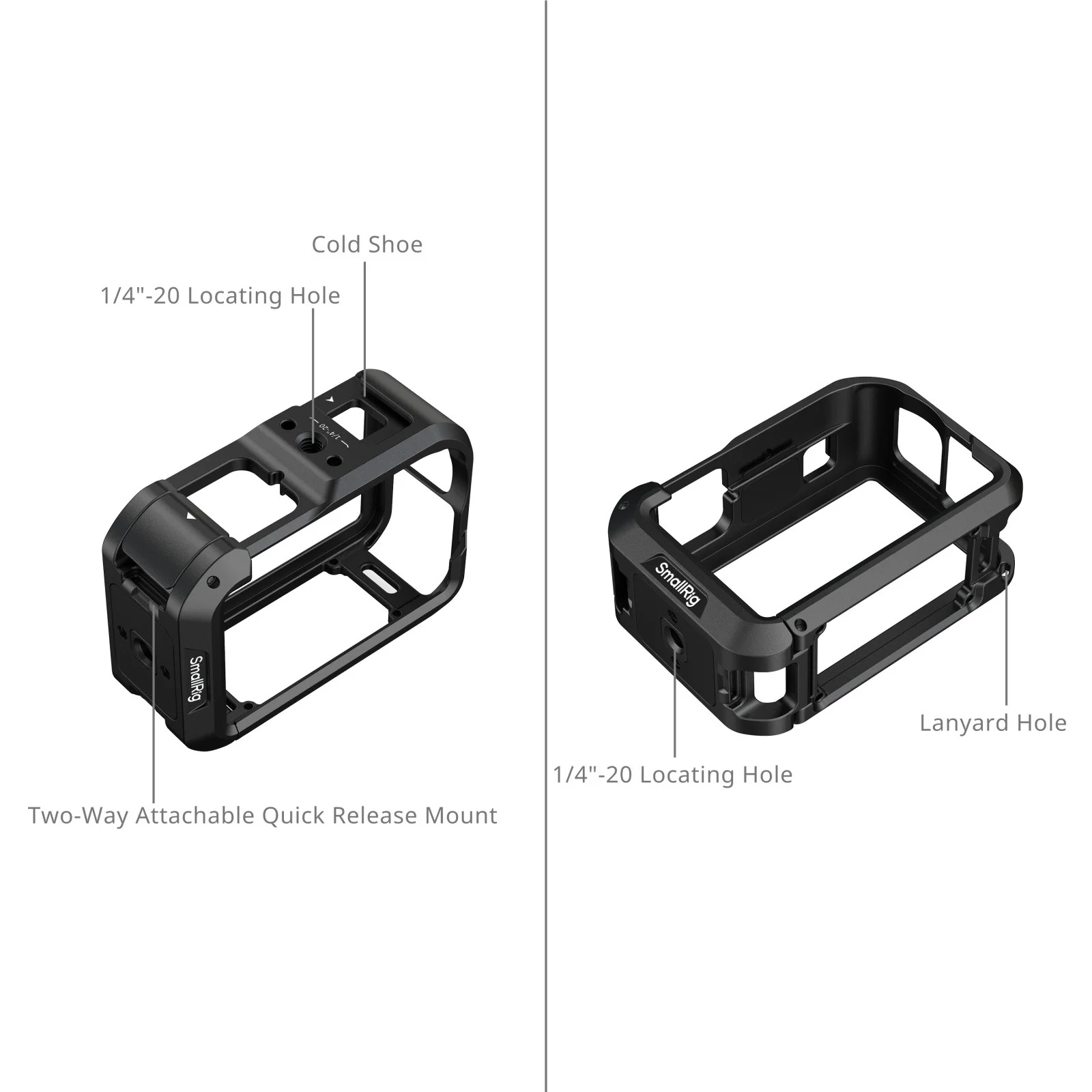 SmallRig Cage for DJI Osmo Action 6 5888 - Image 4