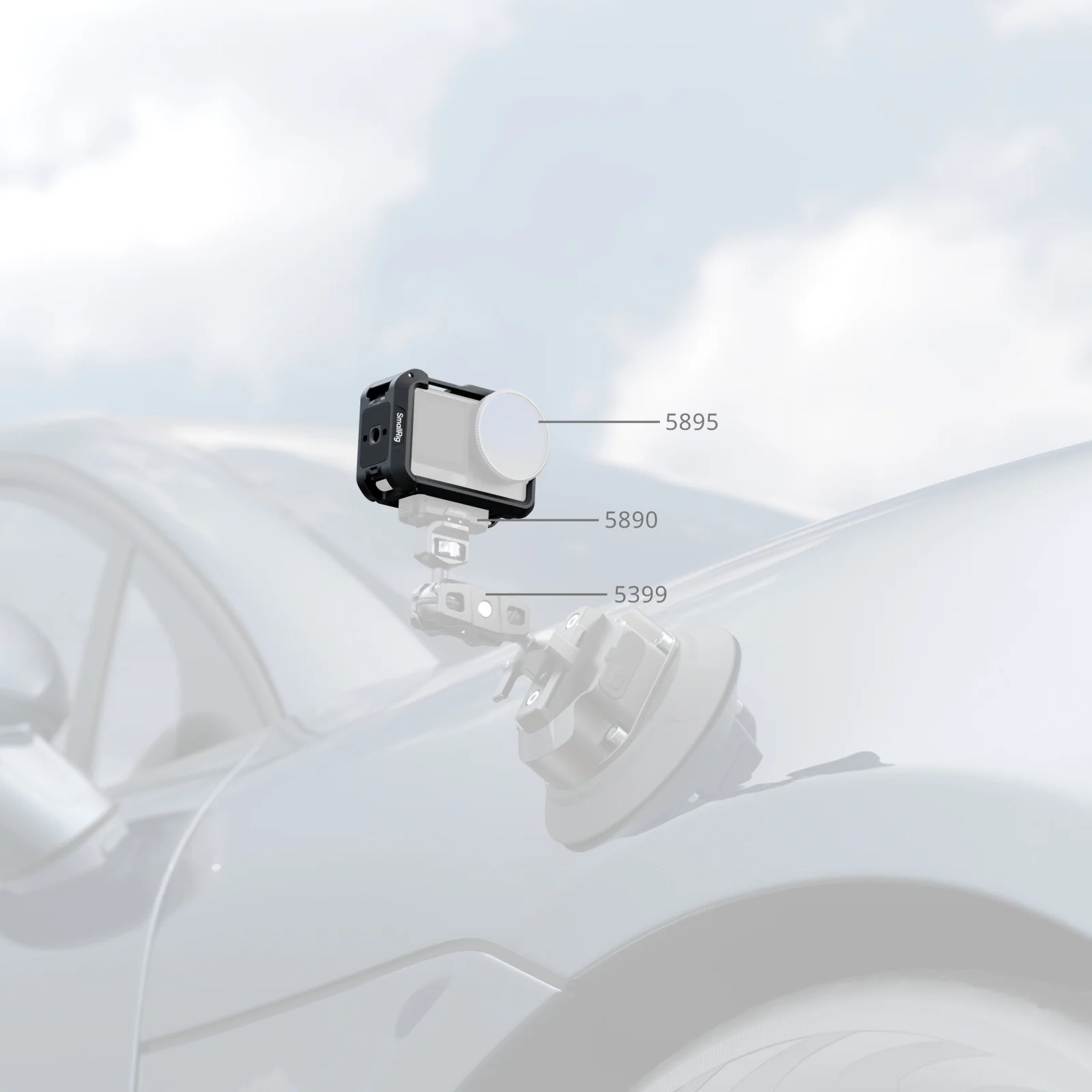 SmallRig Cage for DJI Osmo Action 6 5888 - Image 7