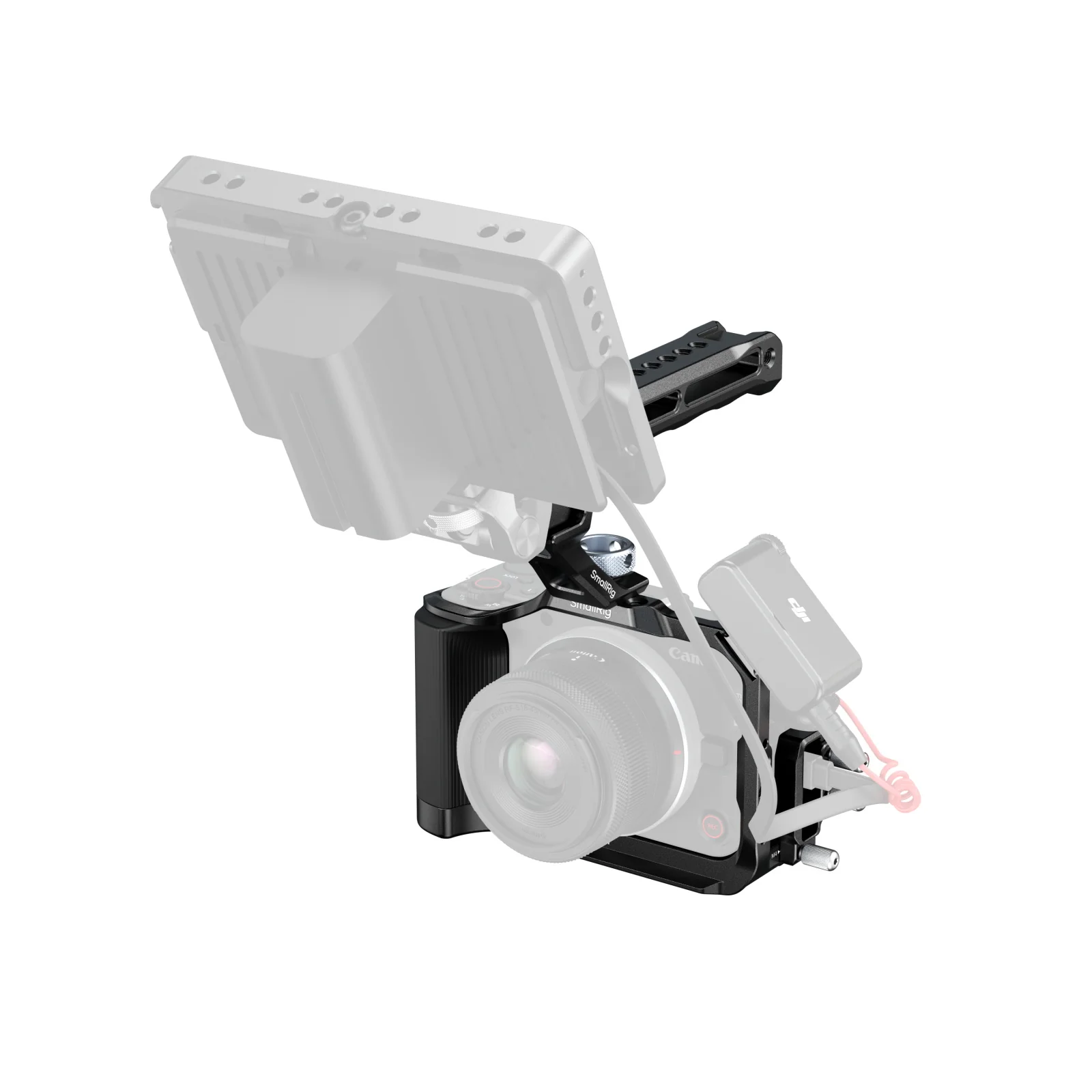SmallRig Cage Kit for Canon EOS R50 V (Black) 5766 - Image 4