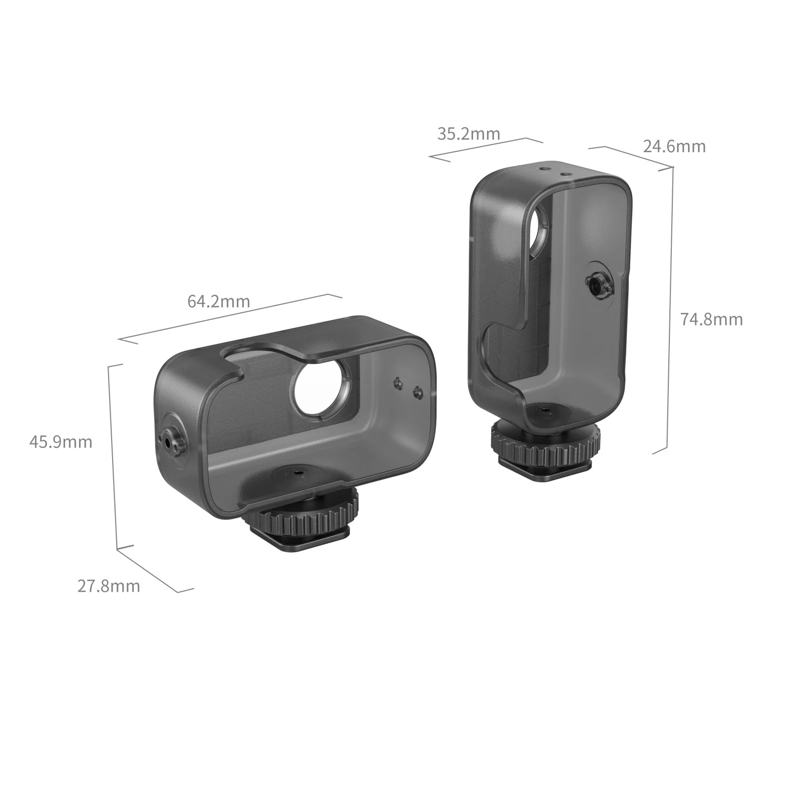 SmallRig Cage with Cold Shoe Mount for DJI Osmo Nano 5758 - Image 2