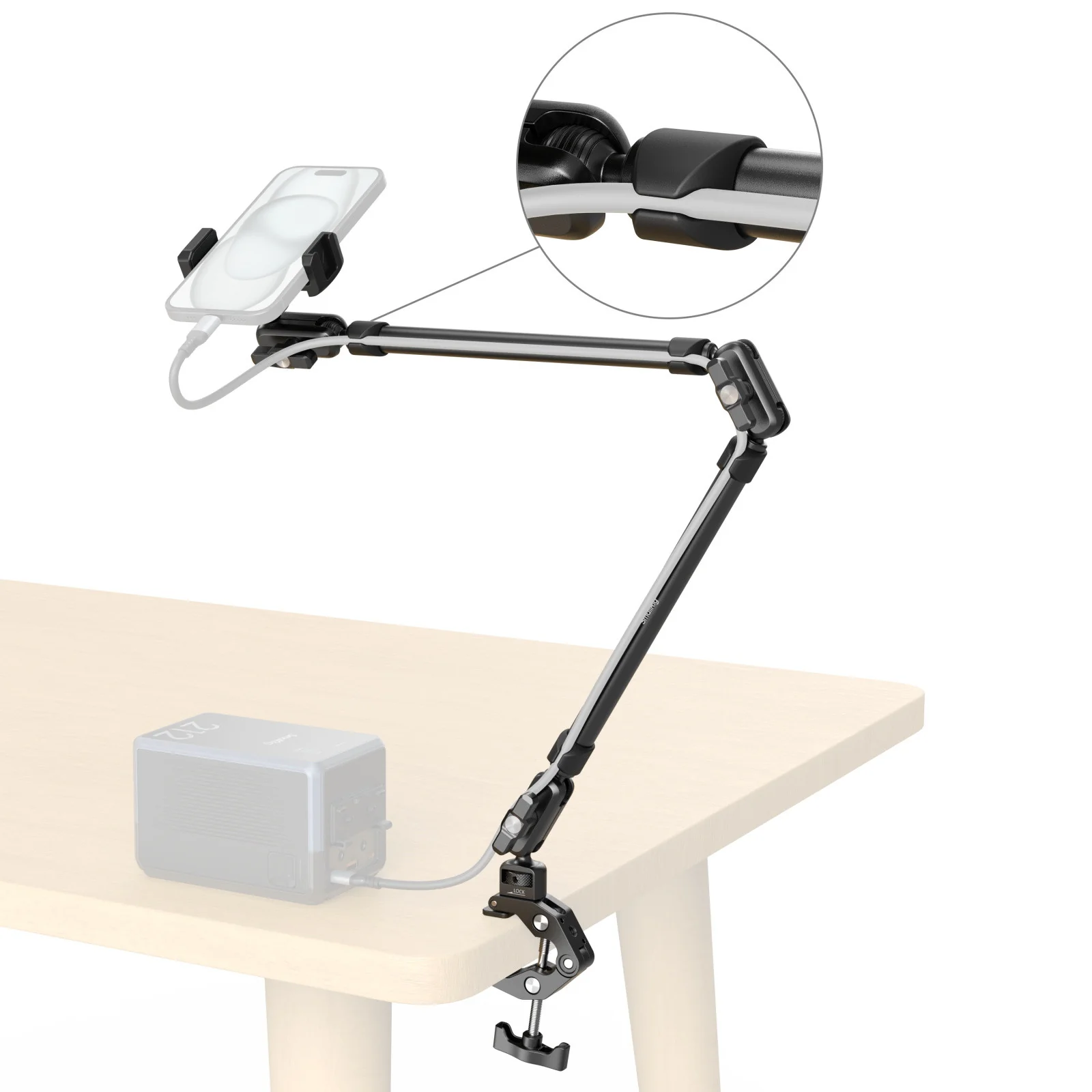 SmallRig Desktop Magic Arm with Crab-Shaped Clamp Kit 5625 - Image 8