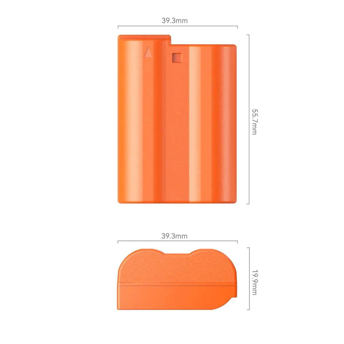 SmallRig EN-EL15c USB-C Rechargeable Camera Battery (Orange) 4966 - Image 5