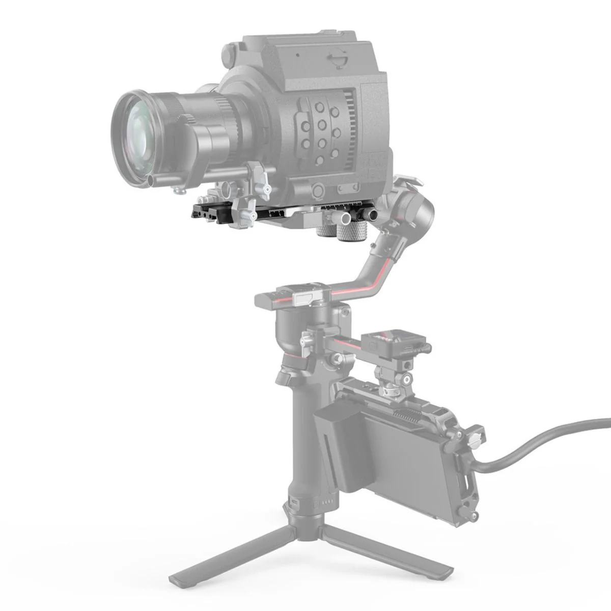 SmallRig Extended Quick Release Plate for DJI RS 2 3031B - Image 4