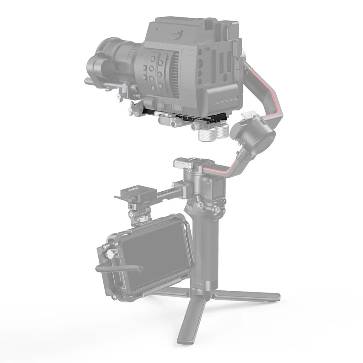 SmallRig Extended Quick Release Plate for DJI RS 2 3031B - Image 6