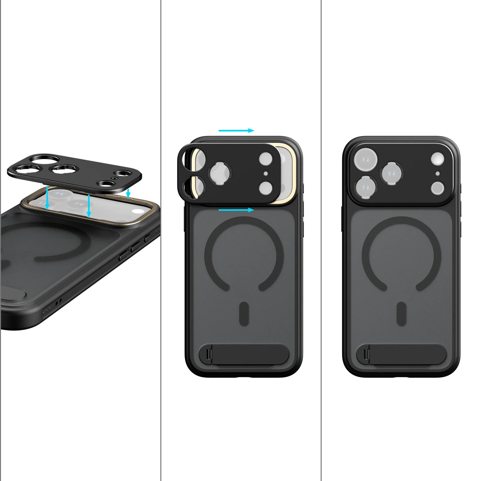 SmallRig FilMov Lightweight Photography Phone Case for iPhone 17 Pro (Black) 5549 - Image 4