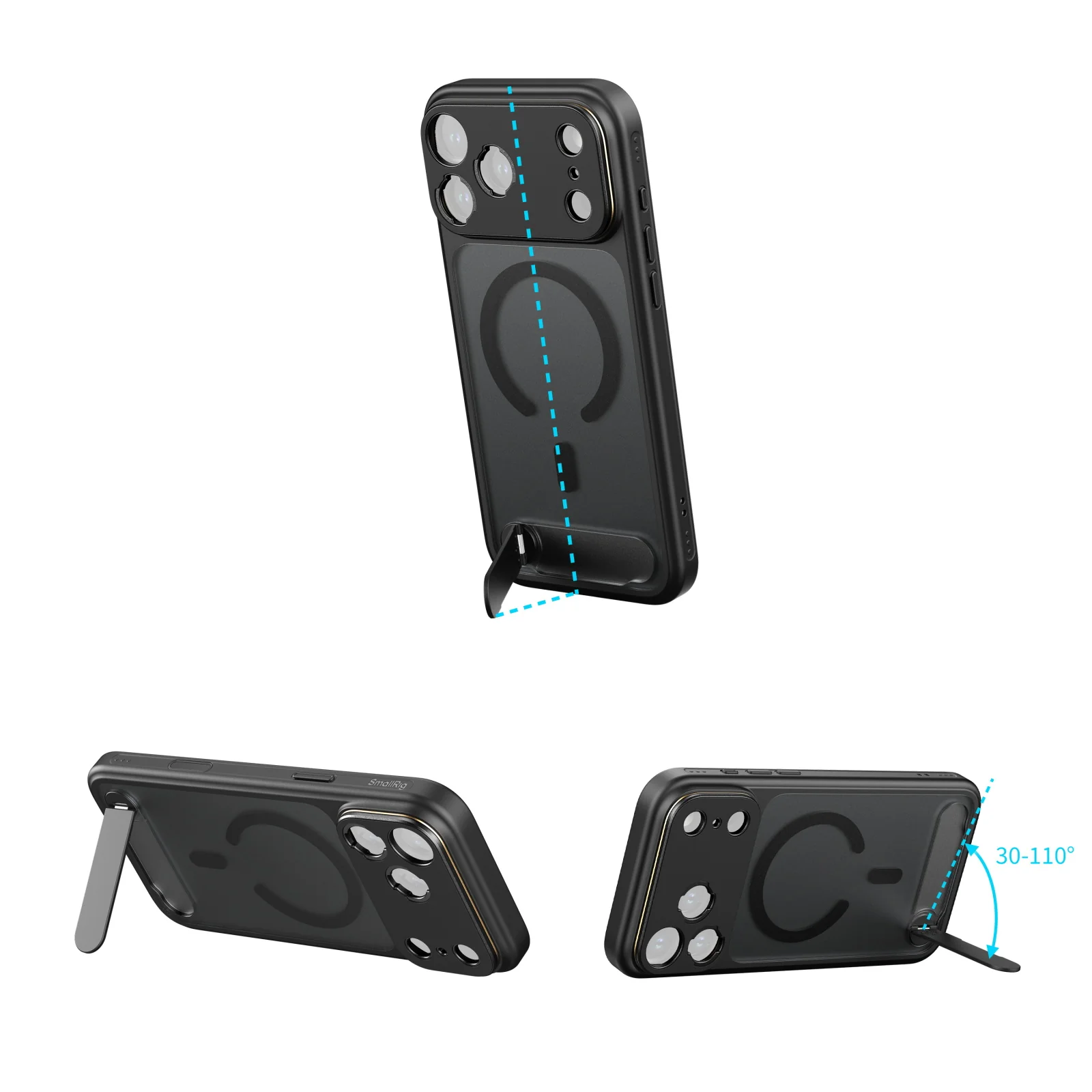 SmallRig FilMov Lightweight Photography Phone Case for iPhone 17 Pro (Black) 5549 - Image 5