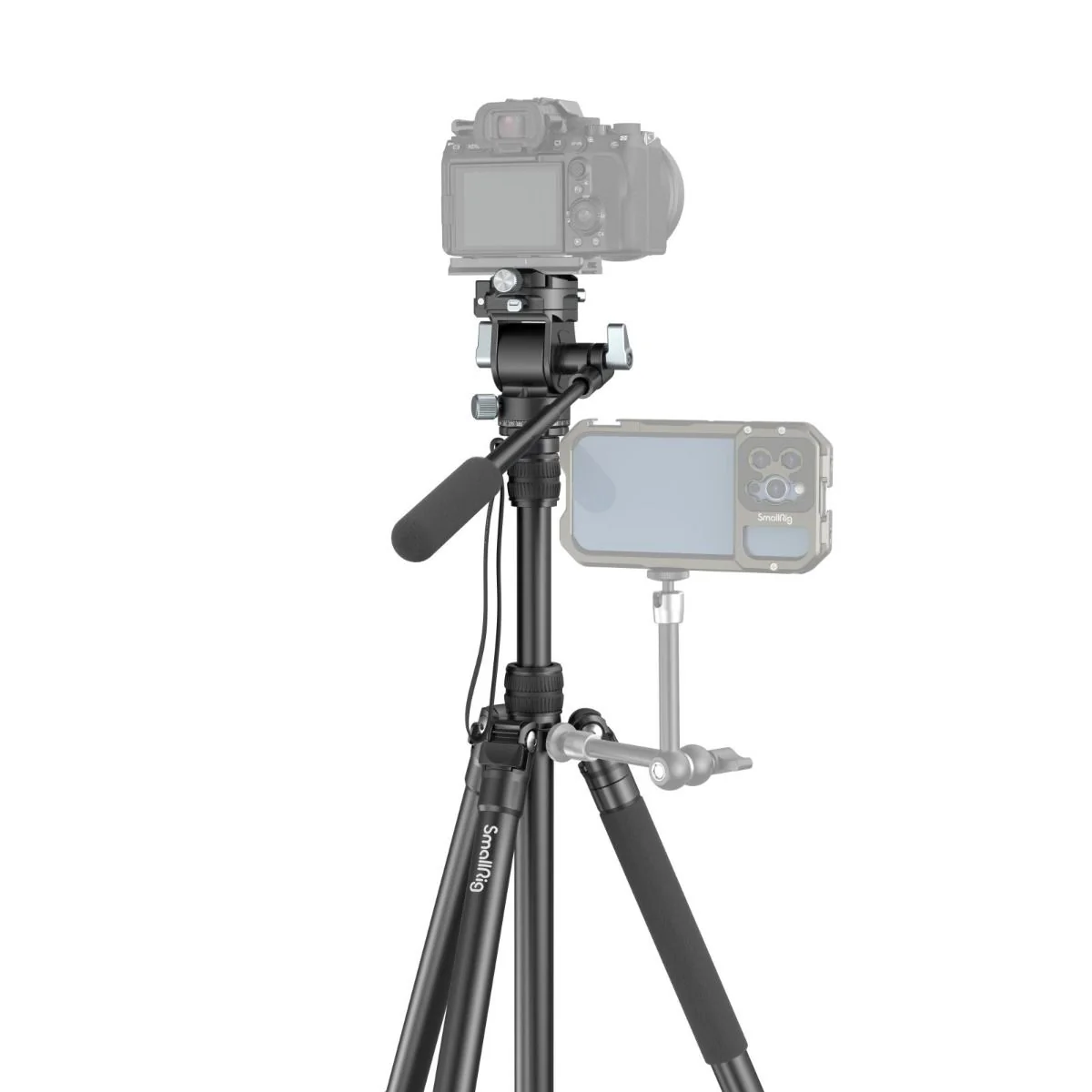 SmallRig FreeBlazer Aluminum Alloy Video Tripod CT195 4307 - Image 8