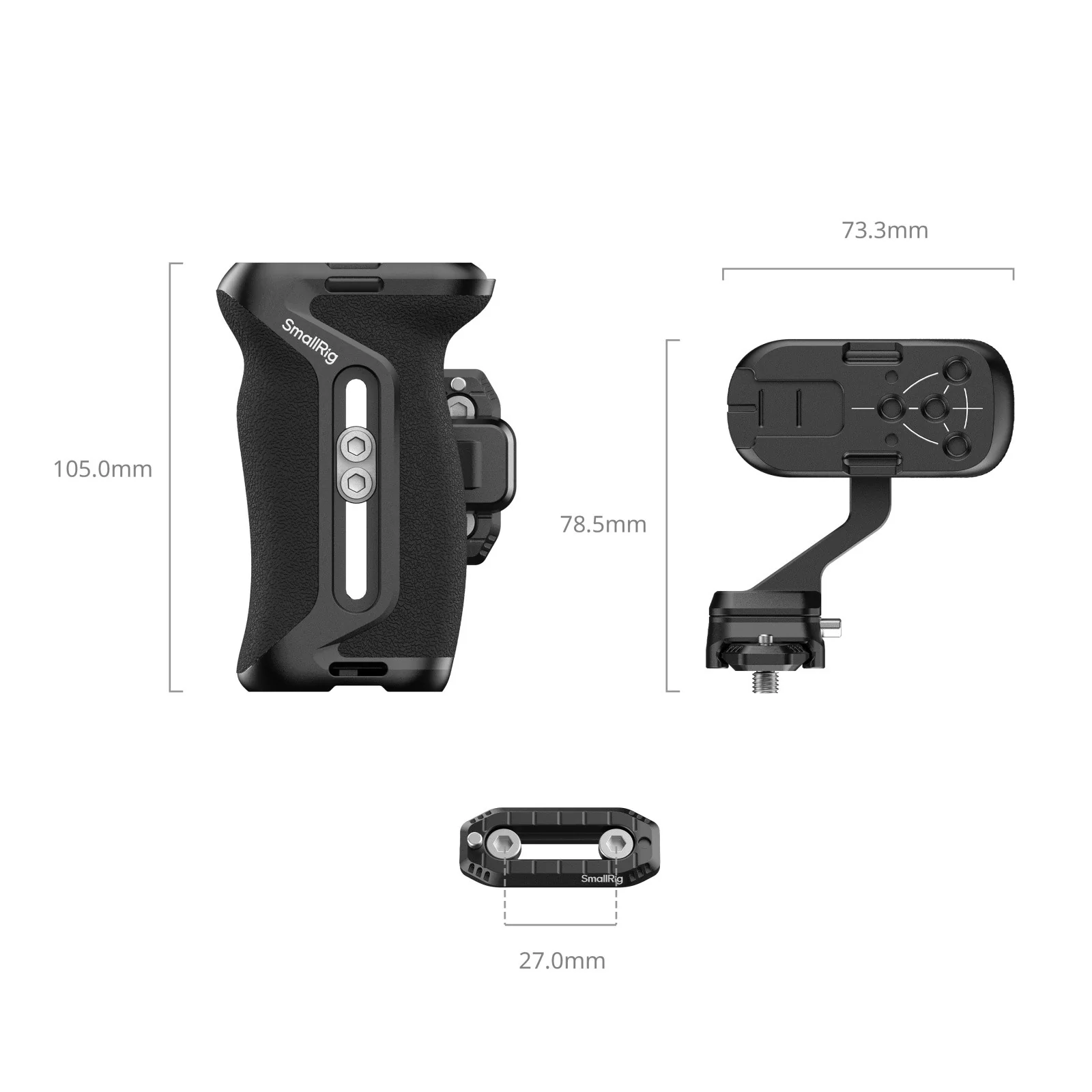 SmallRig HawkLock H21 Quick Release Side Handle 5633 - Image 4