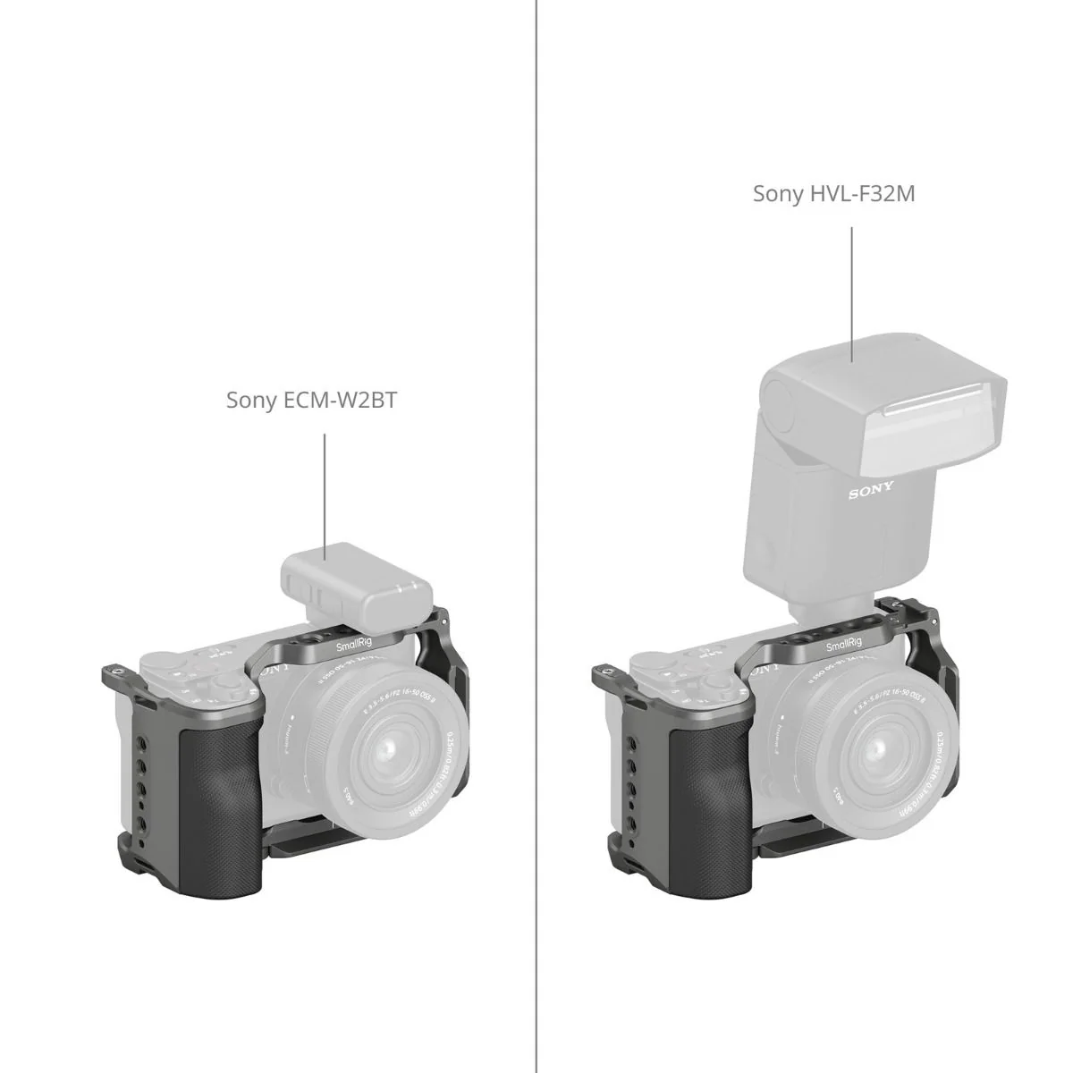 SmallRig HawkLock Quick Release Cage Kit for Sony ZV-E10 II 4949 - Image 6