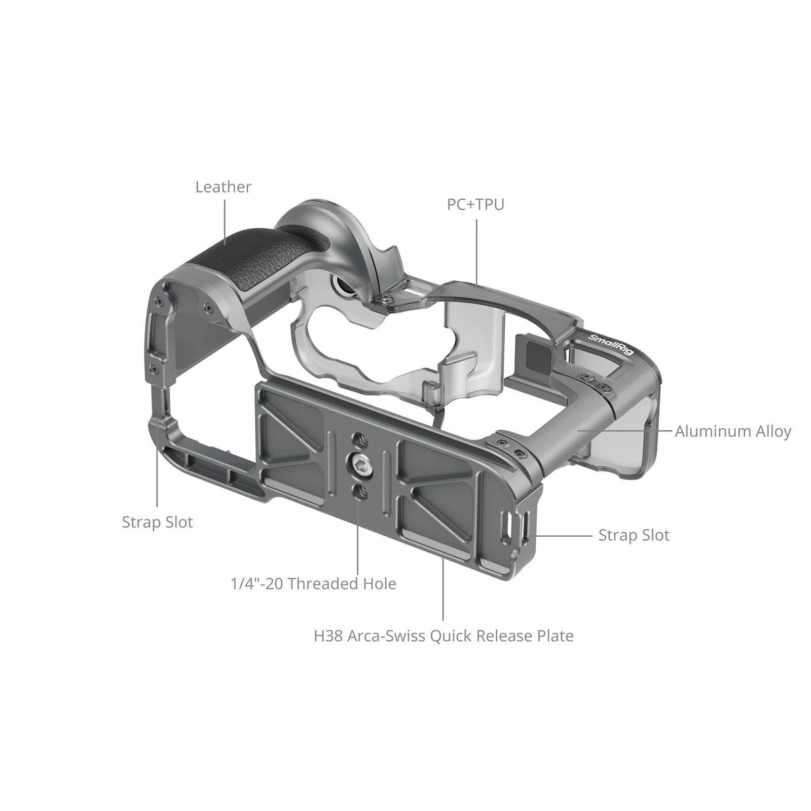 SmallRig Hybrid Modular Cage for Sony Alpha 7 IV 4798 - Image 4