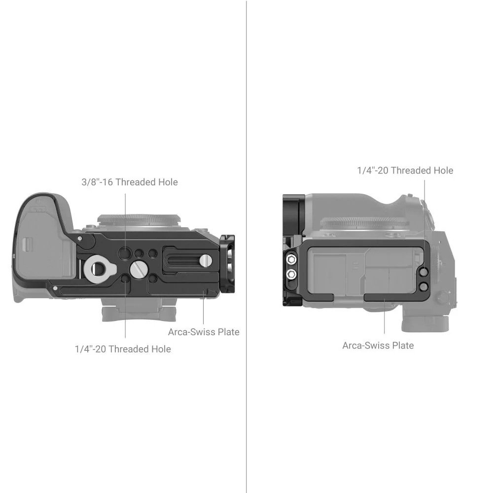 SmallRig L Bracket for Fujifilm X-H2 / X-H2S 3928B - Image 4