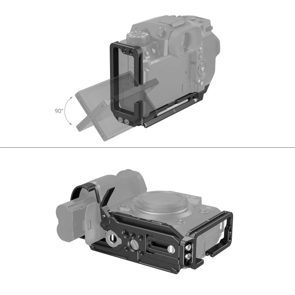 SmallRig L Bracket for Fujifilm X-H2 / X-H2S 3928B - Image 5
