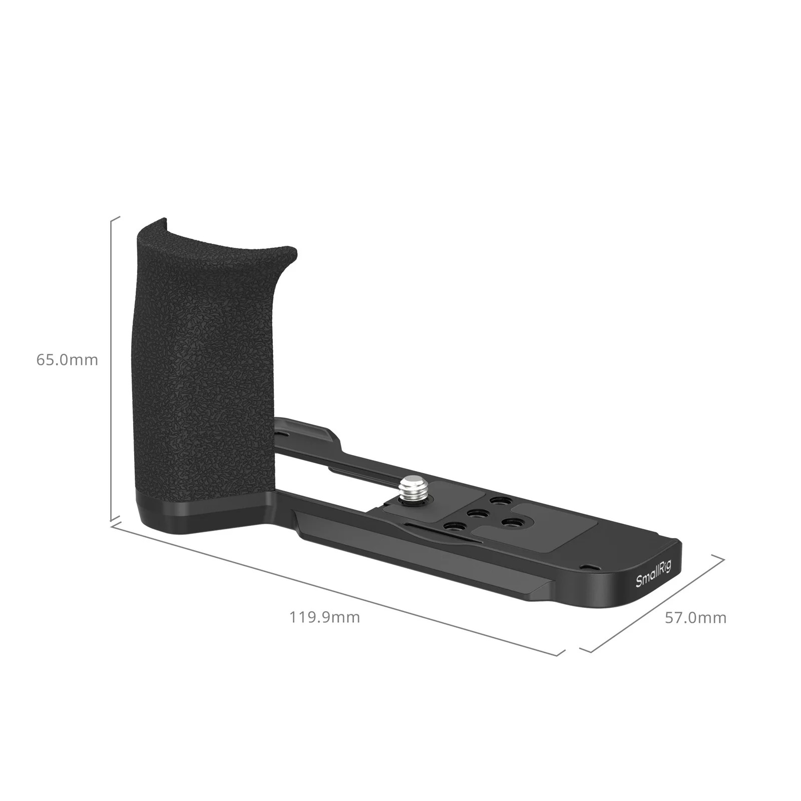 SmallRig L-Shaped Mount Plate with Handle for Canon PowerShot V1 (Black) 5808 - Image 2