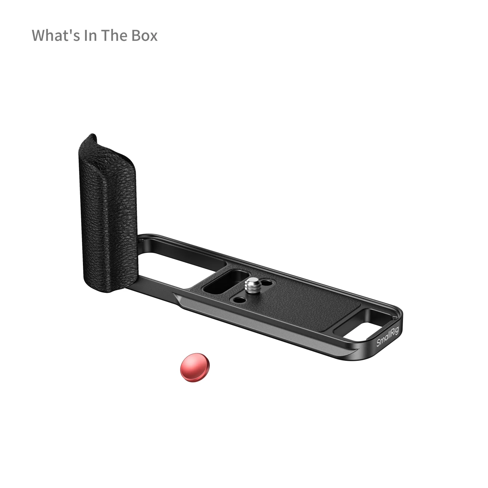 SmallRig L-Shaped Mount Plate with Silicone Handle for FUJIFILM X-E5 (Black) 5448 - Image 2