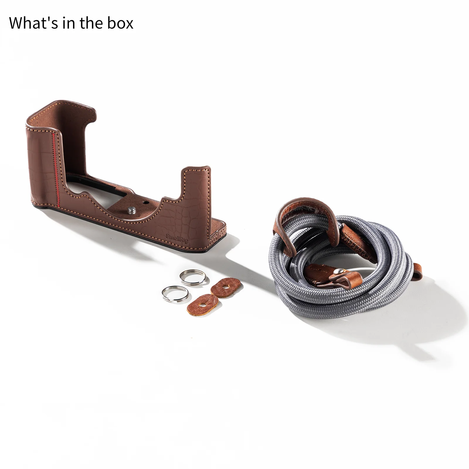 SmallRig Leather Case Kit for Nikon Z f (Brown) 5096 - Image 2