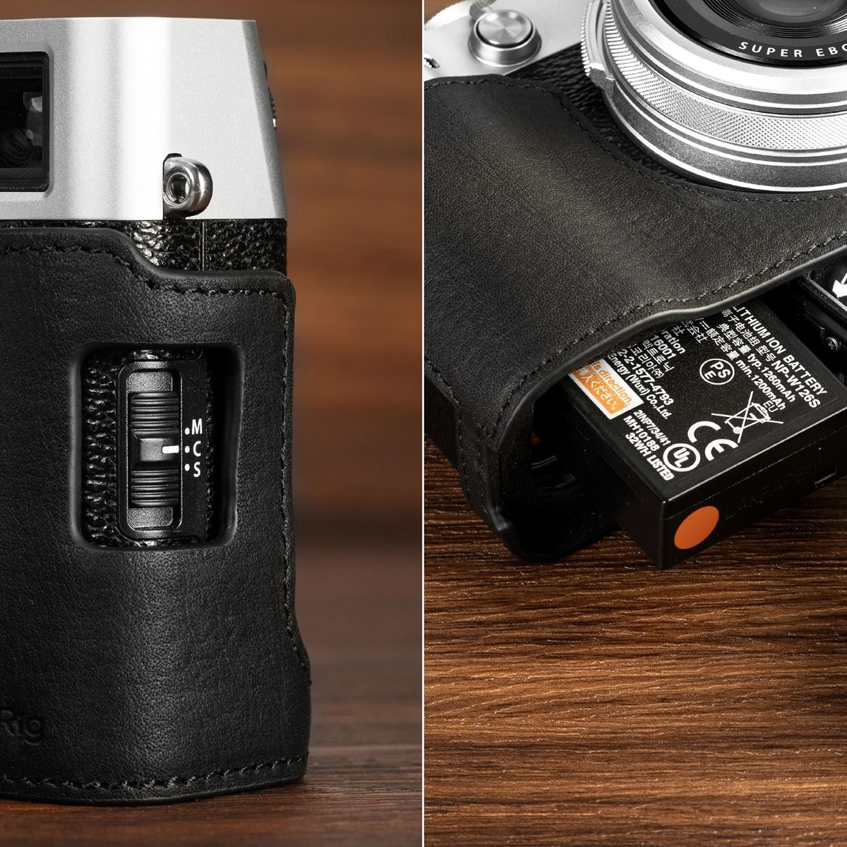 SmallRig Leather Half Case Kit for FUJIFILM X100VI (Black) 4700 - Image 10