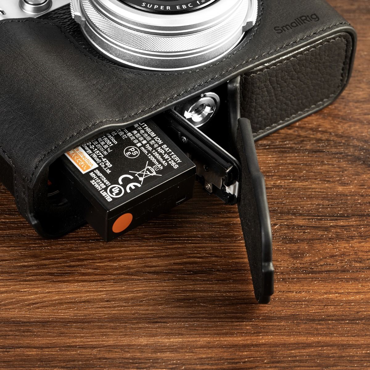 SmallRig Leather Half Case Kit for FUJIFILM X100VI (Black) 4700 - Image 5