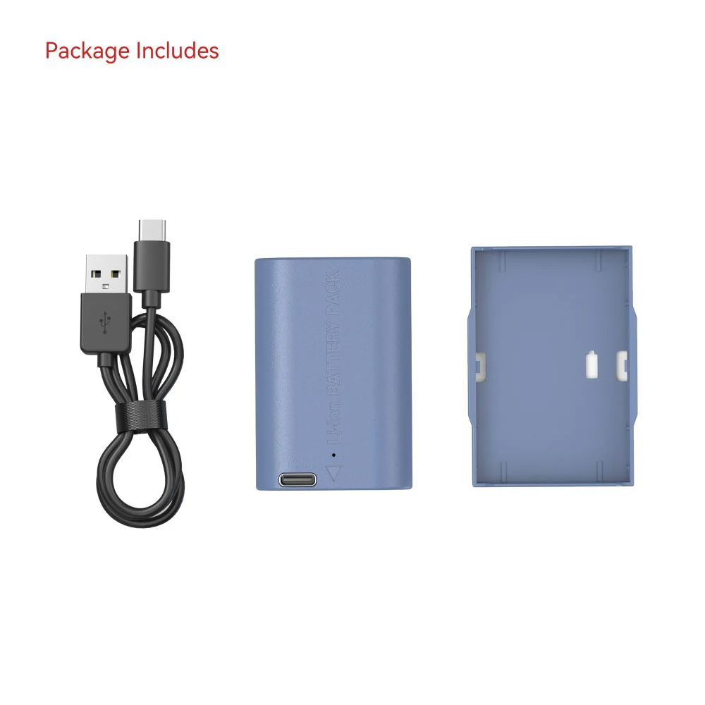 SmallRig LP-E6NH USB-C Rechargeable Camera Battery 4264 (Blue) - Image 7