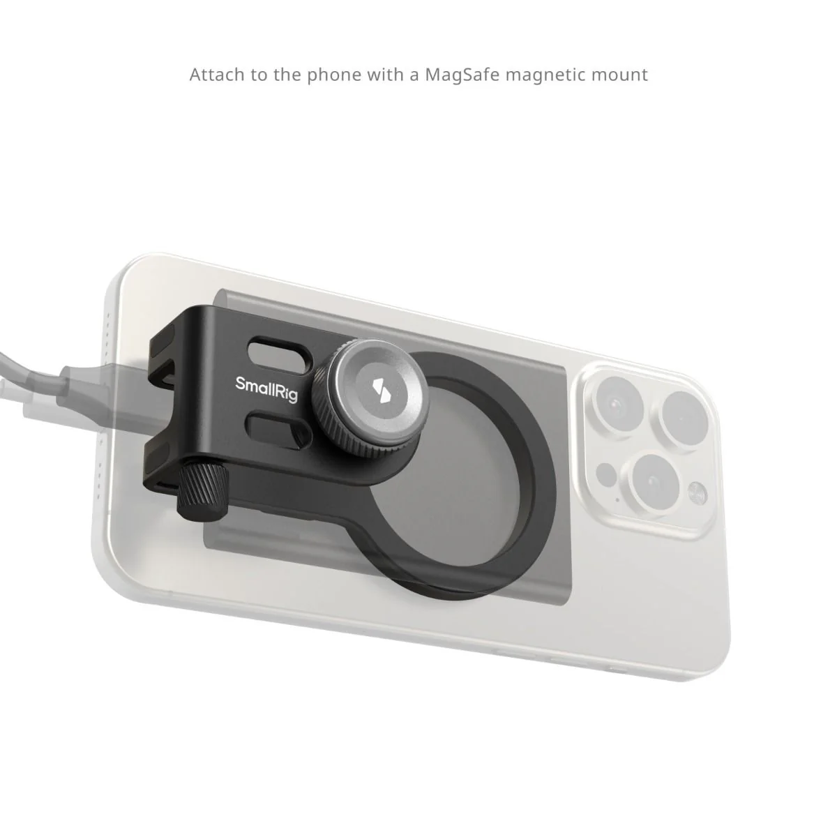 SmallRig MagSafe / Cold Shoe Universal 2-in-1 SSD Holder 4779 - Image 4
