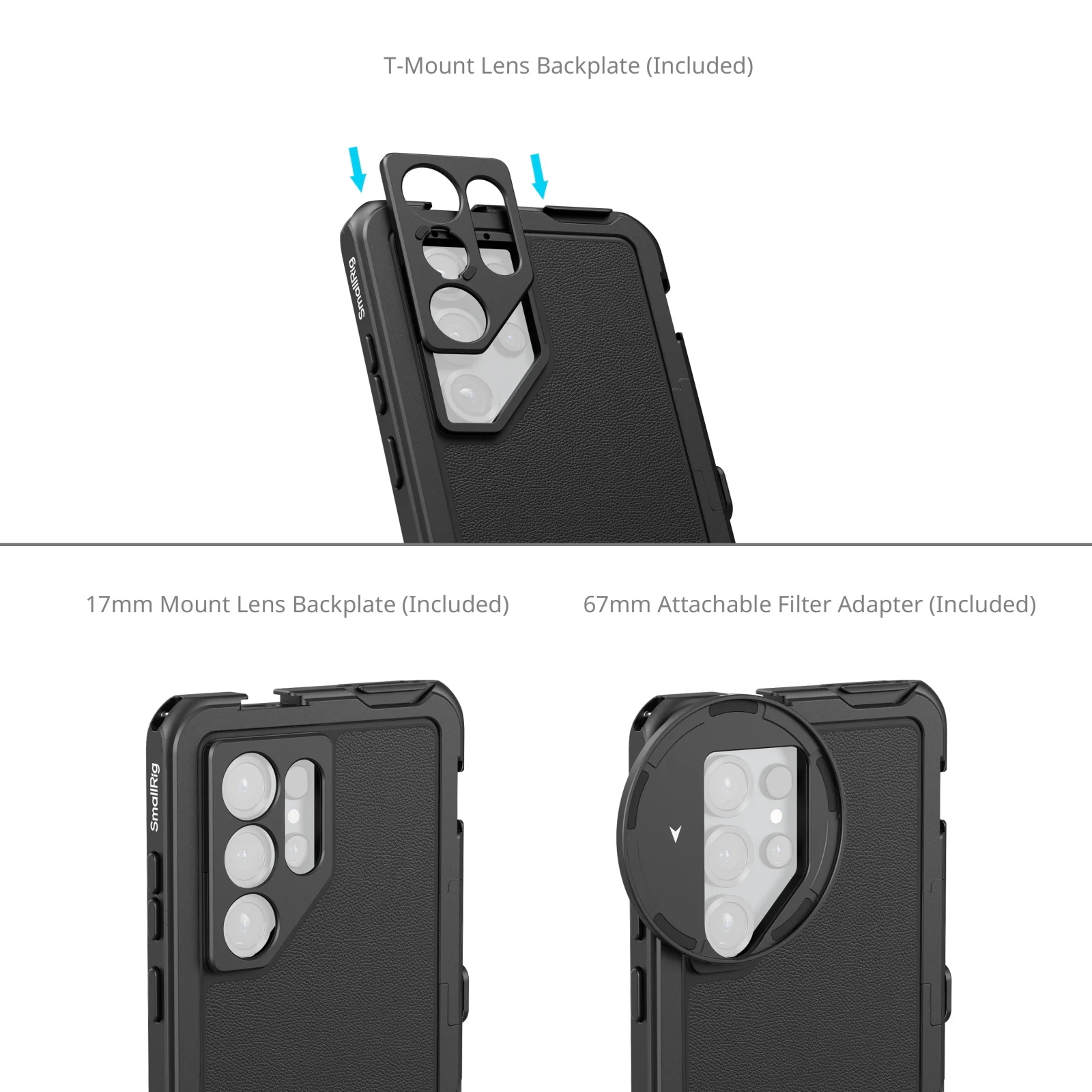 SmallRig Mobile Video Cage Kit for Samsung S25 Ultra 5254 - Image 8