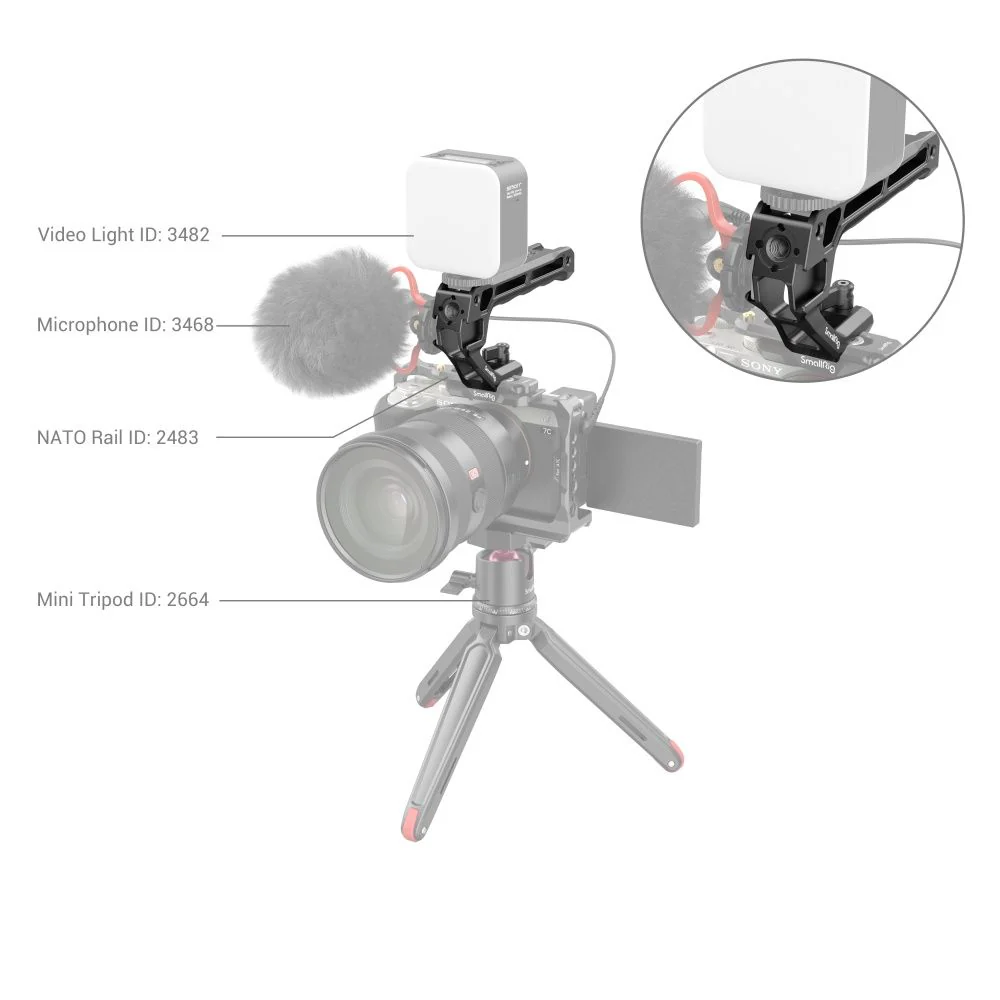 SmallRig NATO Top Handle (Lite) - Image 6