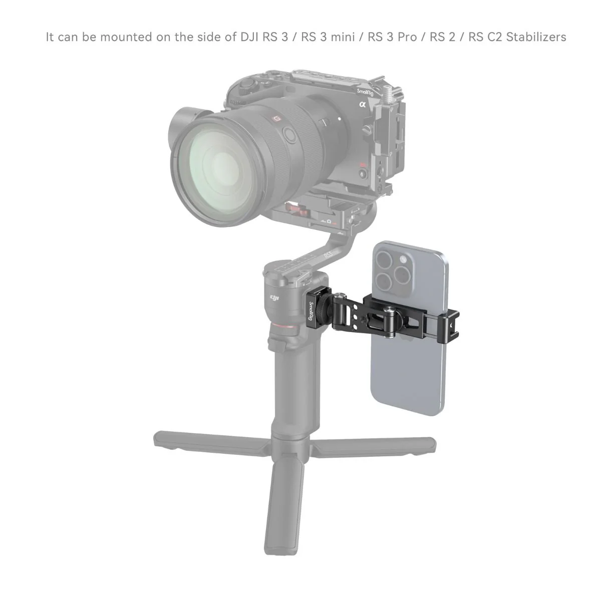 SmallRig Phone Holder for DJI Gimbals 4301 - Image 5