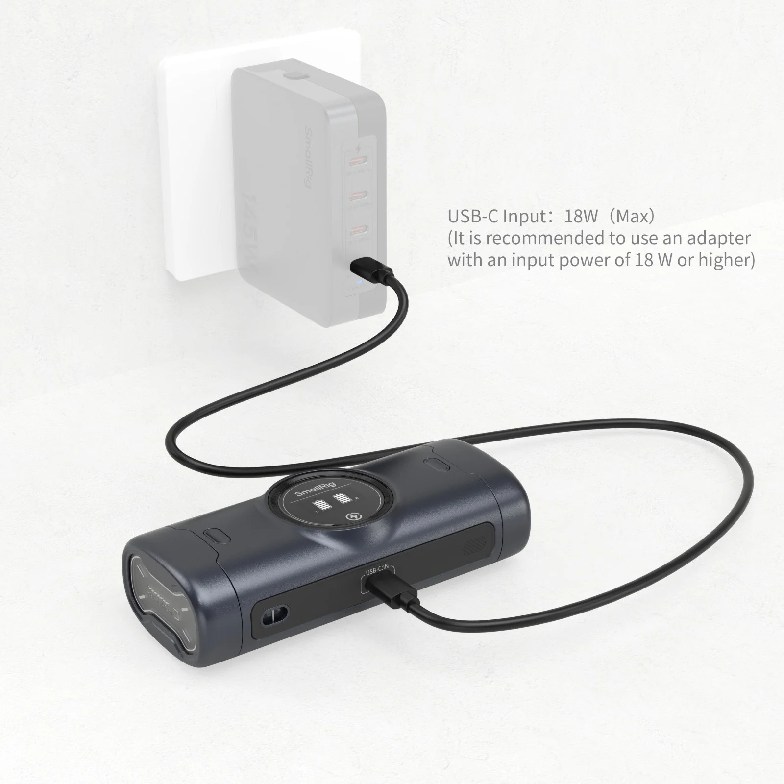 SmallRig Portable Charger Case for LP-E6P Camera Batteries 5105 - Image 5